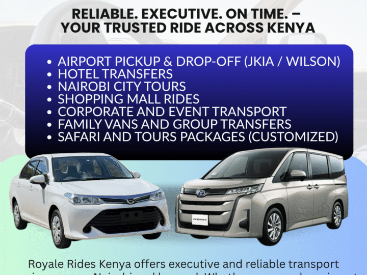 Airport Pickup + Serviced Apartments in Nairobi | Royale Homes